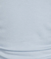 GB Knit Side Ruched Long Sleeve Coordinating Top