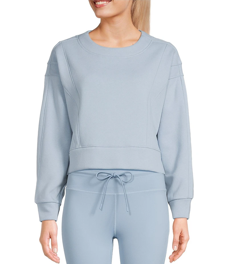 GB Knit Side Slit Sweatshirt