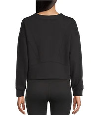 GB Knit Side Slit Sweatshirt
