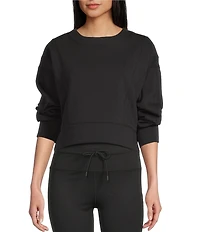 GB Knit Side Slit Sweatshirt