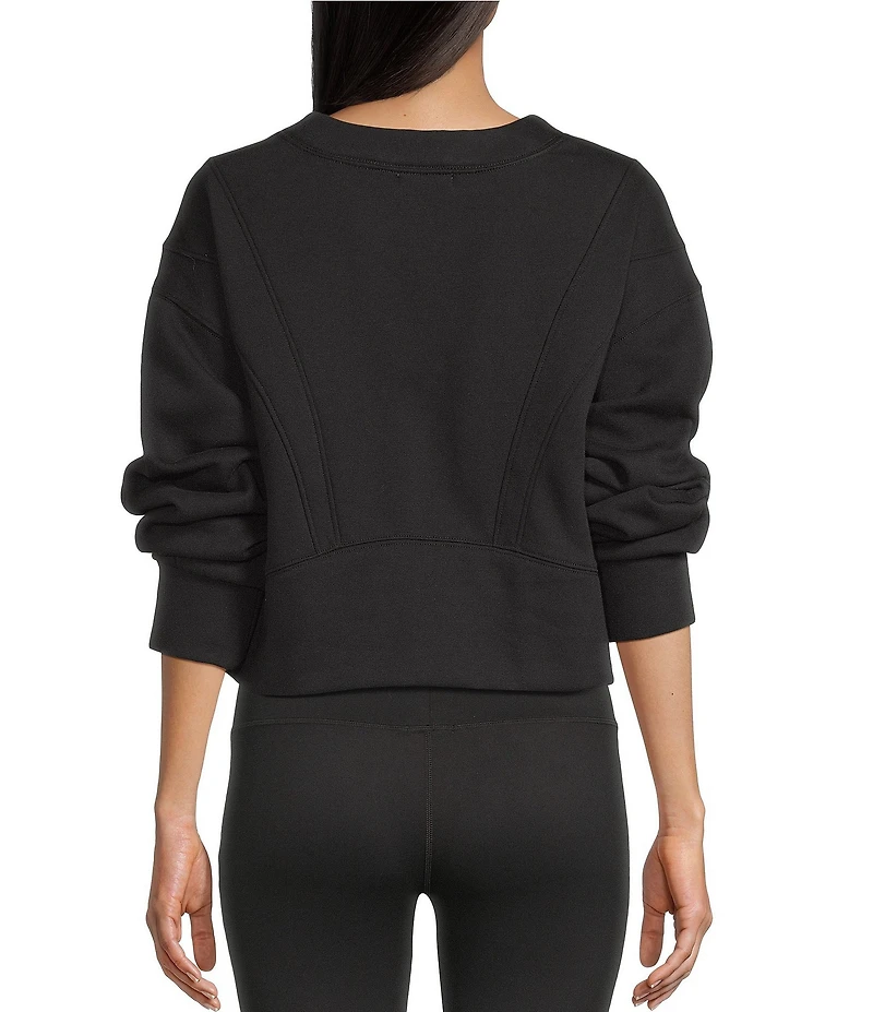 GB Knit Side Slit Sweatshirt