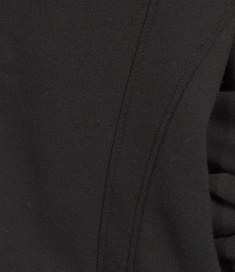 GB Coordinating Knit Side Slit Sweatshirt