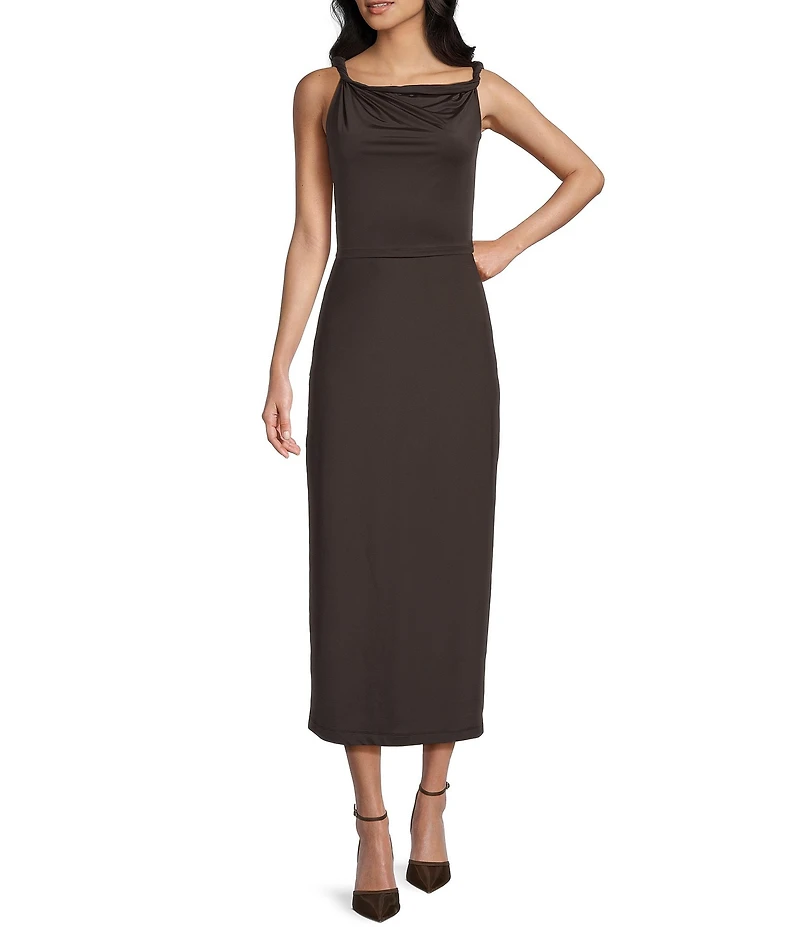 GB Knit Solid Coordinating Maxi Skirt