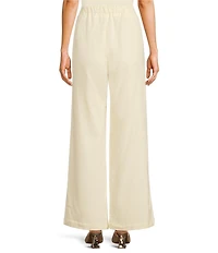 GB Linen Blend Wide Leg Pants