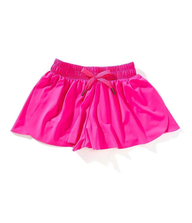 GB Little Girls Active Mid-Rise Flippy Shorts