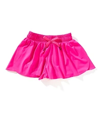 GB Little Girls Active Mid-Rise Flippy Shorts
