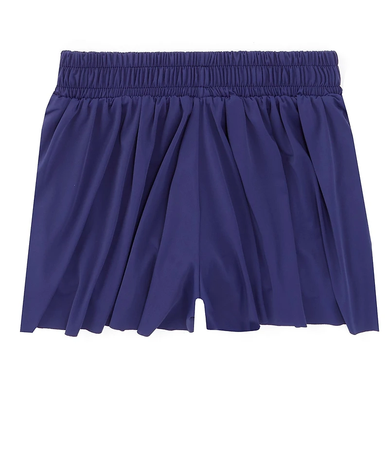 GB Little Girls Active Mid-Rise Flippy Shorts