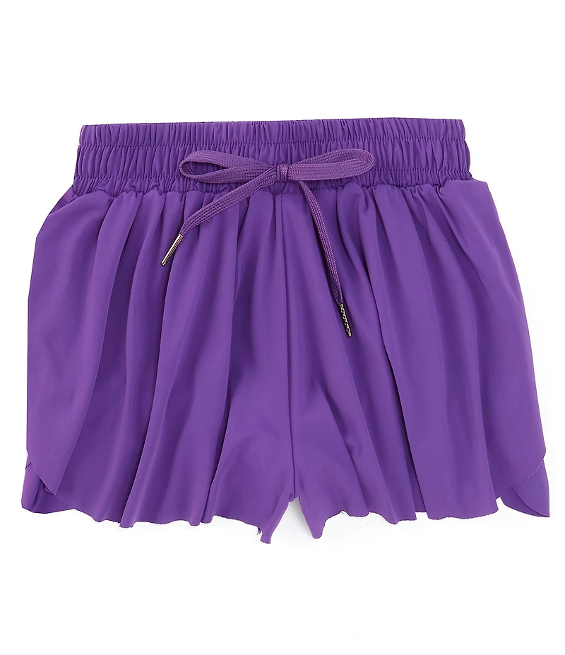 GB Little Girls Active Mid-Rise Flippy Shorts