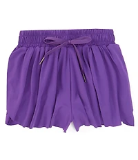 GB Little Girls Active Mid-Rise Flippy Shorts