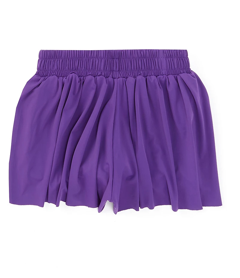 GB Little Girls Active Mid-Rise Flippy Shorts