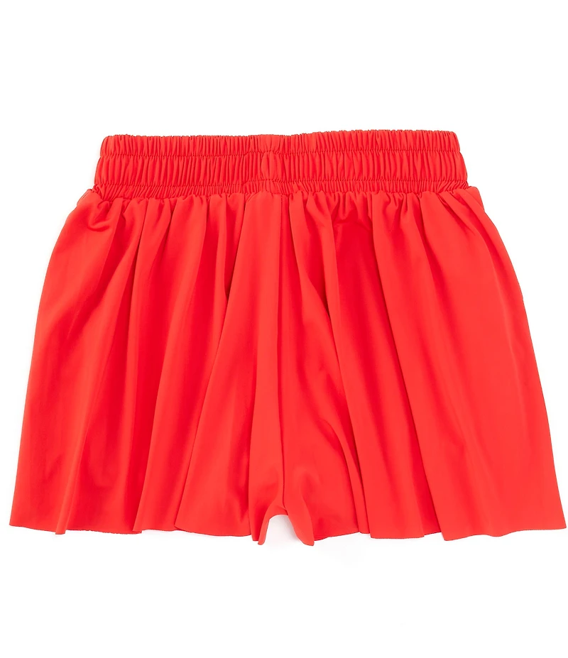 GB Little Girls Active Mid-Rise Flippy Shorts