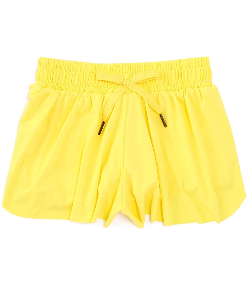 GB Little Girls Active Mid-Rise Flippy Shorts