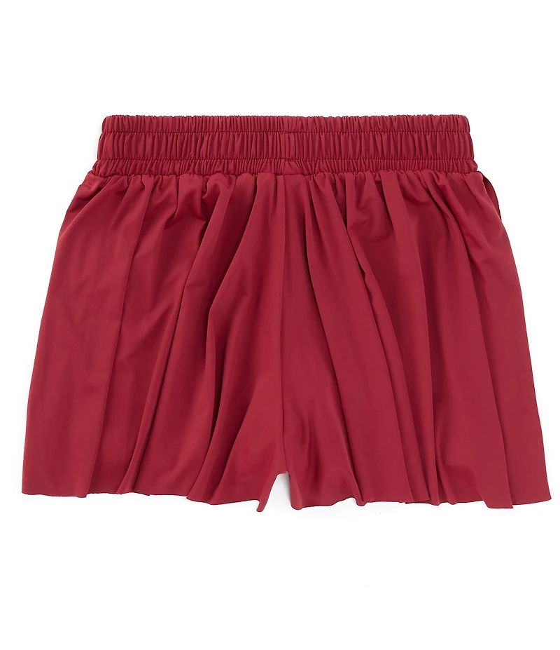 GB Little Girls Active Mid-Rise Flippy Shorts