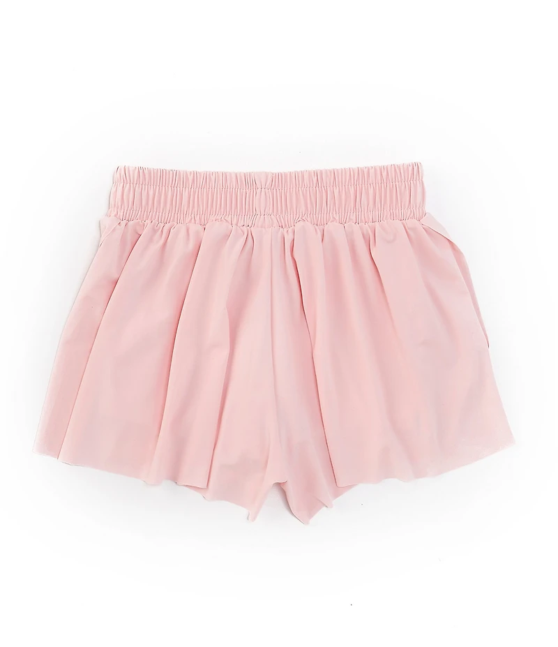GB Little Girls Active Mid-Rise Flippy Shorts