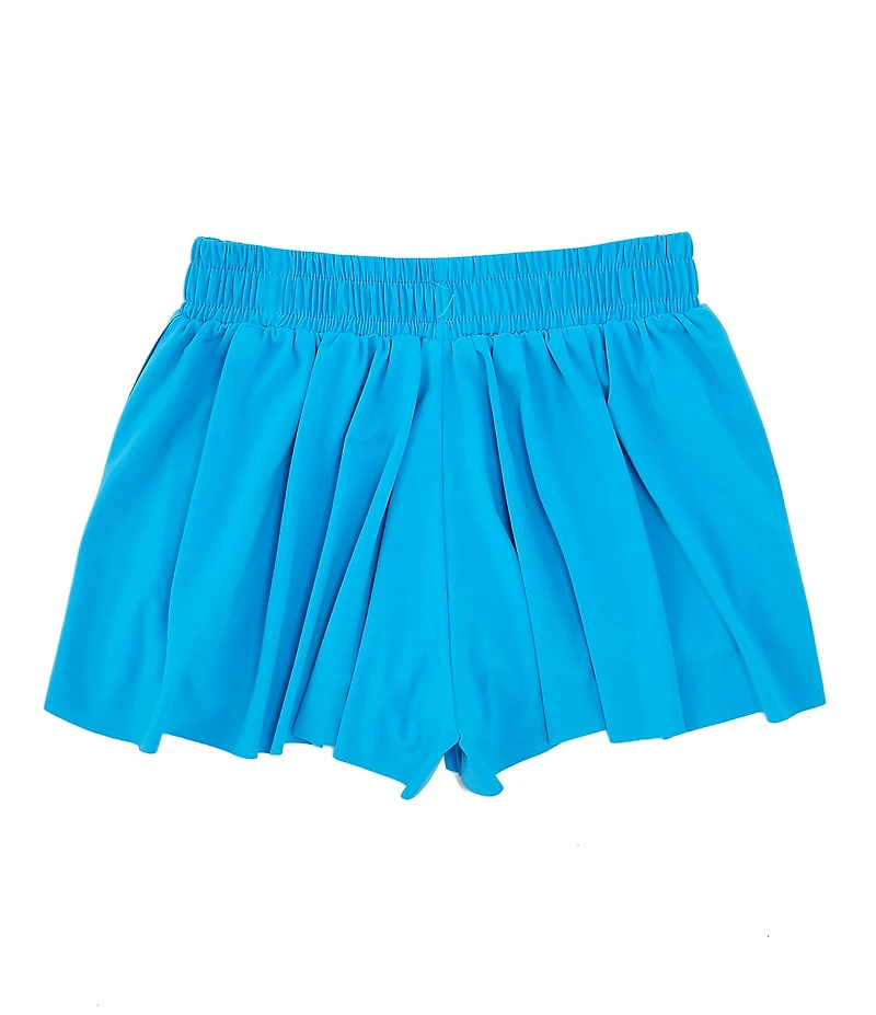 GB Little Girls Active Mid-Rise Flippy Shorts