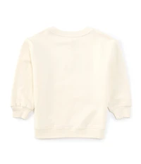 GB Little Girls Long Sleeve Merry Jewel Crew Pullover