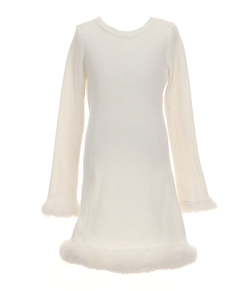 GB Little Girls Puff Sleeve Dress