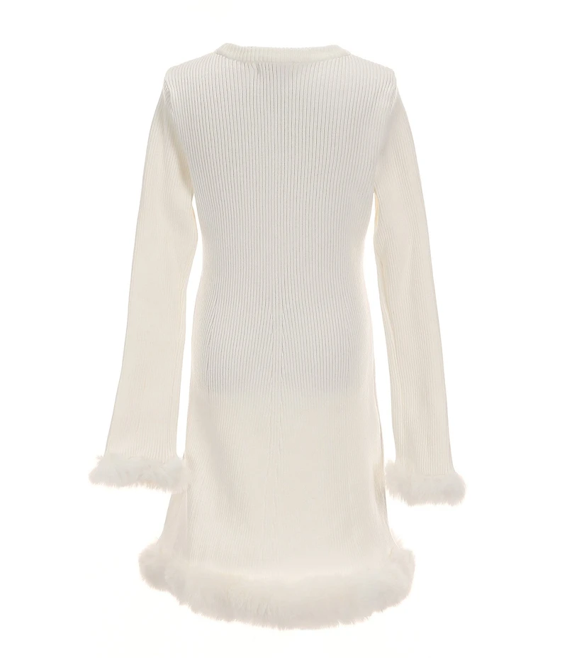 GB Little Girls Puff Sleeve Dress