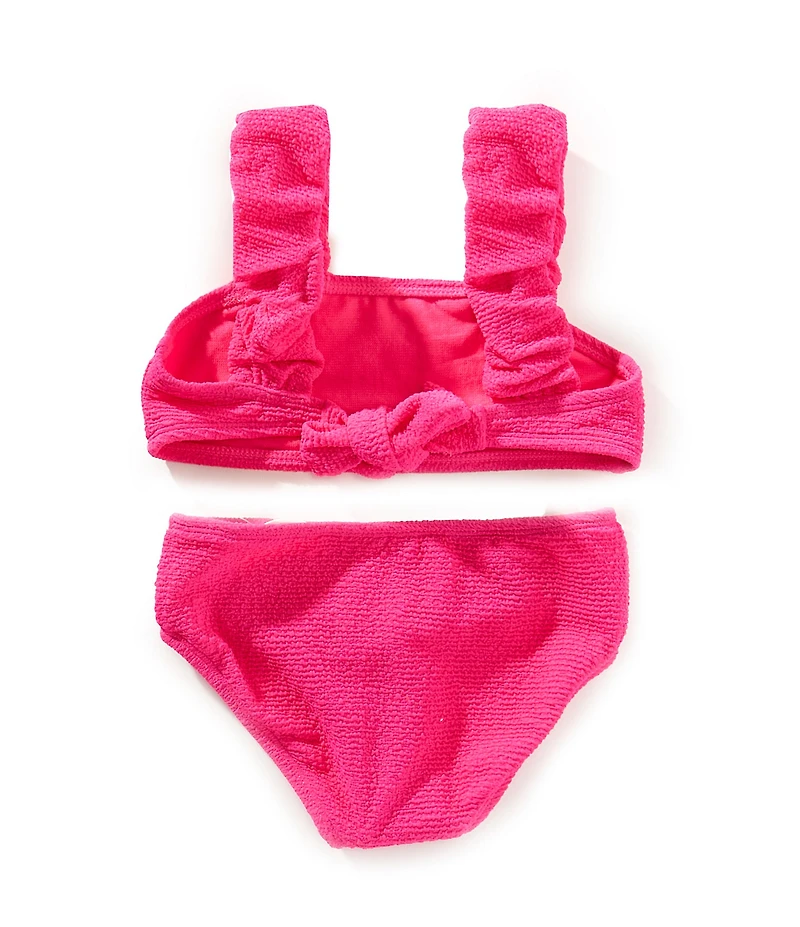 GB Little Girls Scrunch Bungee Strap 2-Piece Swimsuit