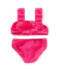 GB Little Girls Scrunch Bungee Strap 2-Piece Swimsuit
