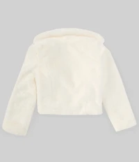 GB Little Girls Short Faux Fur Jacket