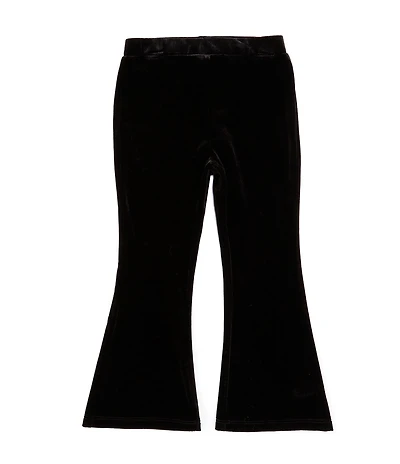 GB Little Girls Velvet Flare Pants