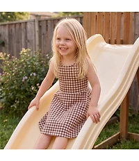 GB Little Girls Active Print Tennis Dress