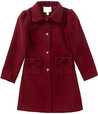 GB Little Girls Bow Pocket Coat