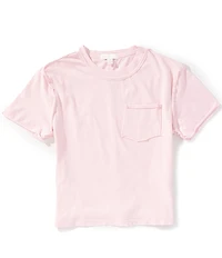 GB Little Girls Cotton Patch Pocket Tee