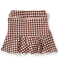 GB Little Girls Daybreak Gingham Active Skirt
