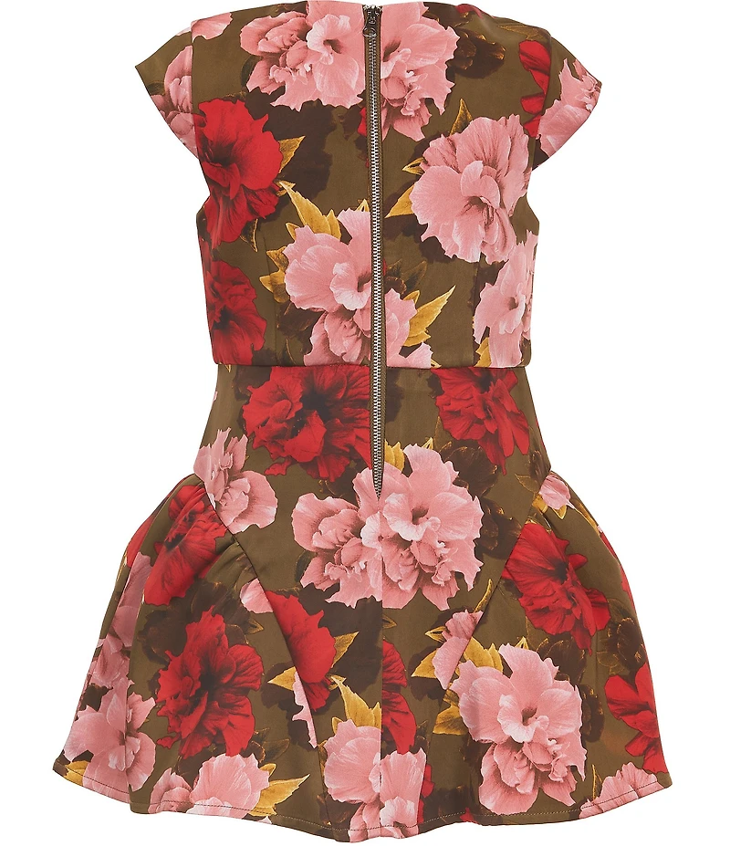 GB Little Girls Floral Multi Dress