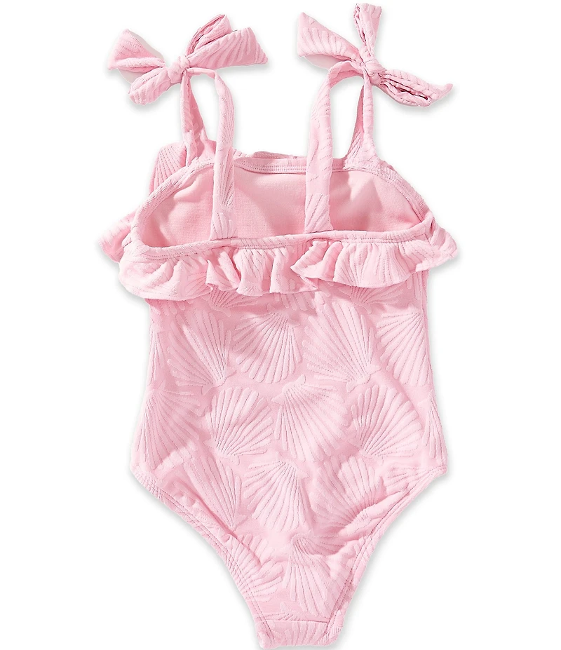 GB Little Girls Flounce One Piece Swimsuit