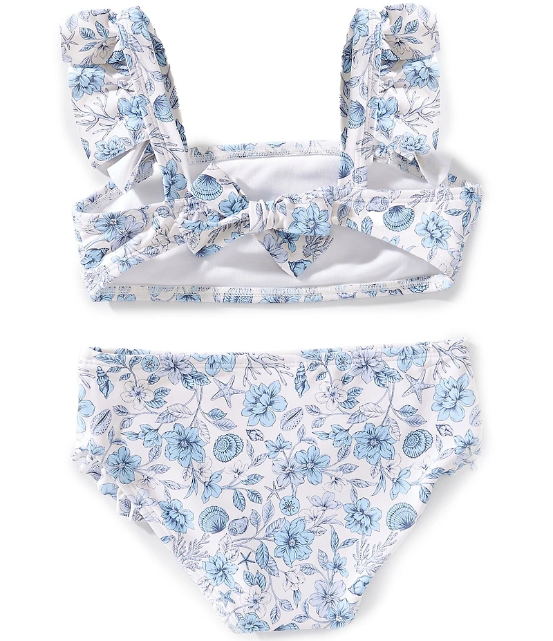 GB Little Girls Flounce Strap Two Piece