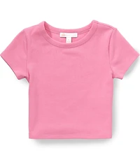 GB Little Girls Gracie Short Sleeve Crew Neck T-Shirt