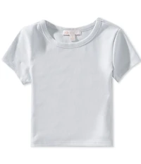 GB Little Girls Gracie Short Sleeve Crew Neck T-Shirt