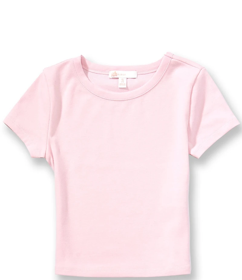 GB Little Girls Gracie Short Sleeve Crew Neck T-Shirt