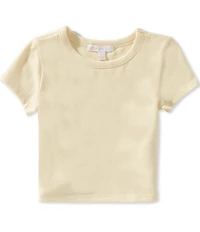 GB Little Girls Gracie Short Sleeve Crew Neck T-Shirt
