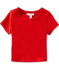GB Little Girls Gracie Short Sleeve Crew Neck T-Shirt