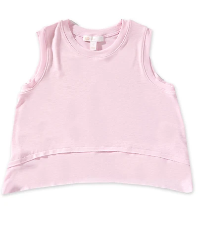 GB Little Girls Knit Sleeveless Tank Top