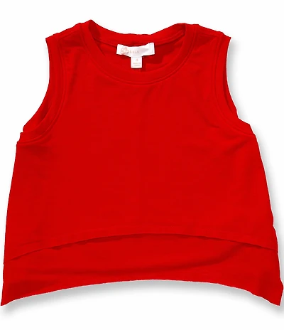 GB Little Girls Knit Sleeveless Tank Top