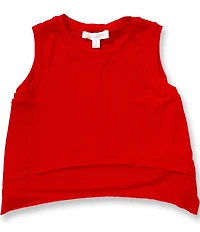 GB Little Girls Americana Knit Sleeveless Tank Top