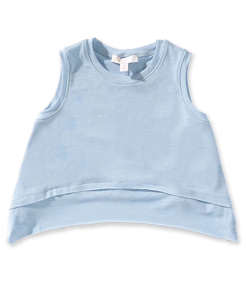 GB Little Girls Knit Sleeveless Tank Top