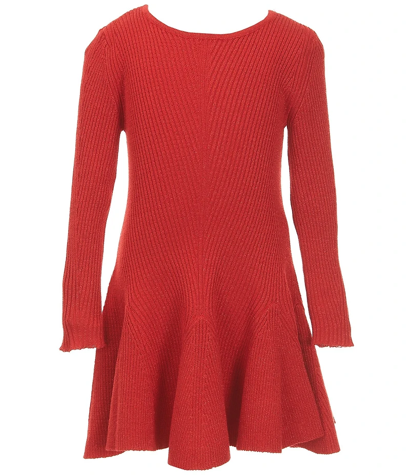 GB Little Girls Lurex Sweater Dress