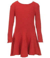 GB Little Girls Lurex Sweater Dress