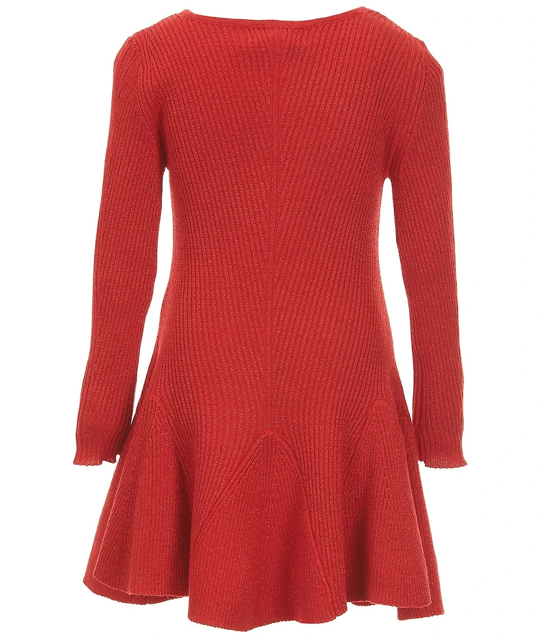 GB Little Girls Lurex Sweater Dress