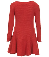 GB Little Girls Lurex Sweater Dress
