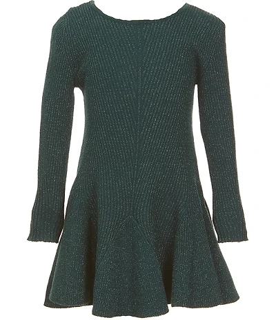 GB Little Girls Lurex Sweater Dress