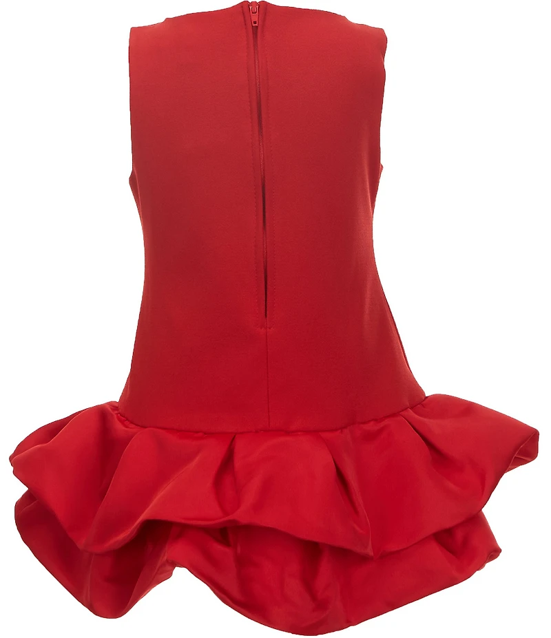 GB Little Girls Ruffle Bottom Dress