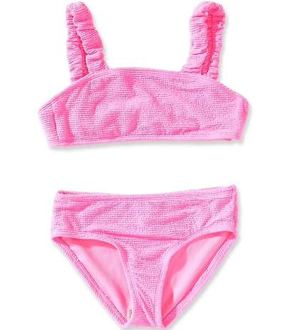 GB Little Girls Scrunch Bungee Strap 2-Piece Swimsuit