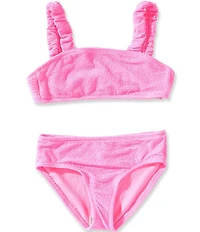 GB Little Girls Scrunch Bungee Strap 2-Piece Swimsuit